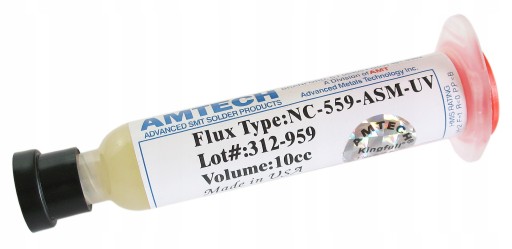 AMTECH NC-559-ASM-UV 10g SERWISOWY FLUX TOPNIK HQ