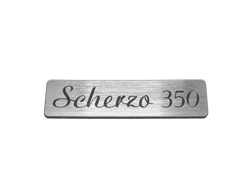 Emblemat TONSIL SCHERZO 350 srebrna 80x20mm