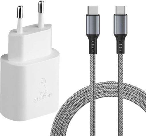 ?adowarka USB C 25 W z kablem USB C 2 m,