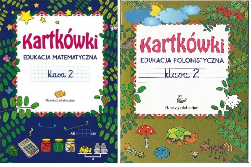 Kartkówki polonistyczno-matematyczne klasa 2