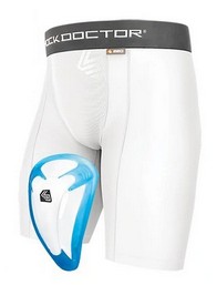 SHOCK DOCTOR CORE COMPRESSION SHORT BIOFLEX CUP XL