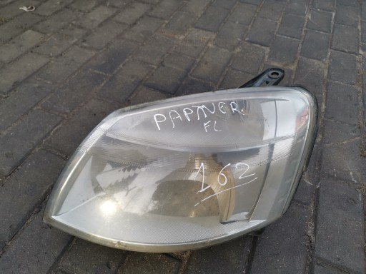 LAMPA LEWA PRZÓD PRZEDNIA BERLINGO PARTNER I LIFT
