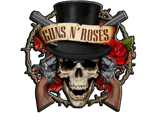 20cm1 Guns N Roses odznaka marki samochód motocykl Laptop bagażnik gitara d