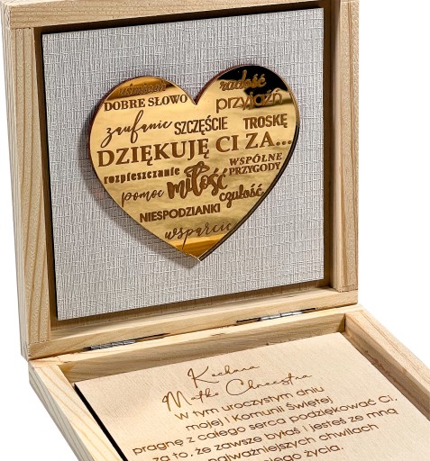 PODZIĘKOWANIE dla MATKI CHRZESTNEJ KOMUNIA