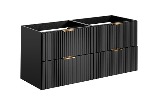 SZAFKA ŁAZIENKOWA 120 CM ADEL BLACK
