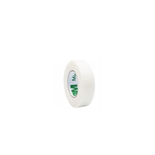 Taśma papierowa MICROPORE 3M 2,5cmx9m do rzęs oryginał