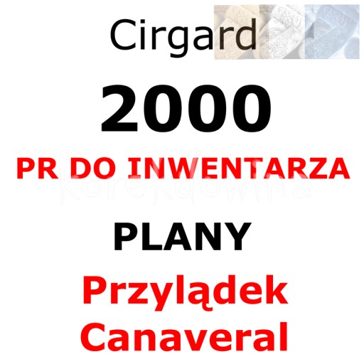 C 2000PR + PLANY PRZYLĄDEK CANAVERAL Cirgard FOE FORGE OF EMPIRES