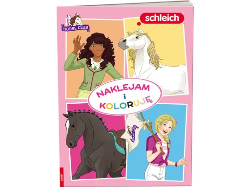 Kolorowanka dla dzieci Schleich Horse Club NAK8401