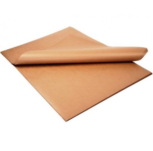 Papier do pieczenia silikonowany brązowy 16 ark. 38*42 cm KUCHCIK
