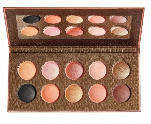 PALETA MATOWYCH I BŁYSZCZĄCYCH CIENI REVOLUTION PRO BRONZED GLOW PREZENT