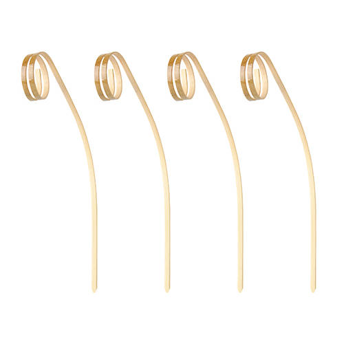 Patyczki do przekąsek z bambusa Loop 11 cm 100 szt