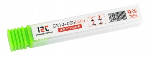 I2C НАКОНЕЧНИК C210-003 ДЛЯ ПАЯЛЬНИКОВ JBC I2C SUGON OSS