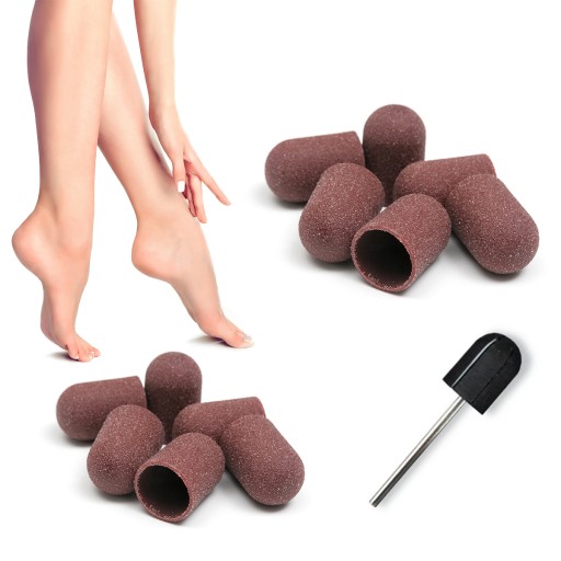 10x KAPTUREK ścierny do pedicure 16mm #240 NOŚNIK