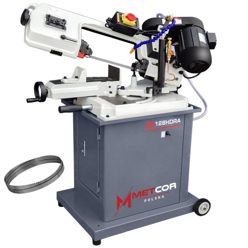 PRZECINARKA TAŚMOWA PIŁA TAŚMOWA METALU METCOR BS128HDRC/HDRA CORMAK 150 mm