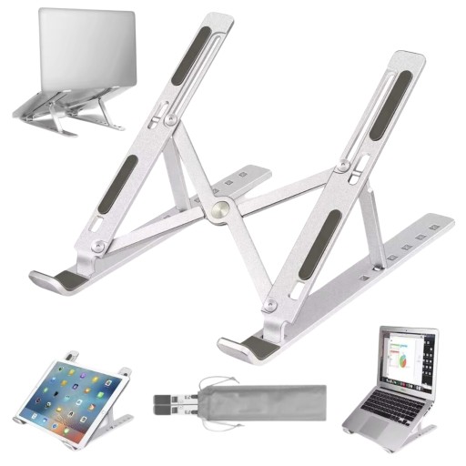 PODSTAWKA POD LAPTOPA STOJAK ALUMINIUM 15,6