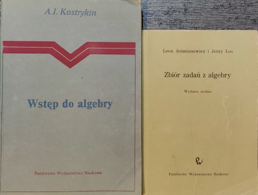 Matematyka x 2 książki
