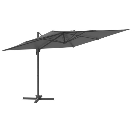 PARASOL OGRODOWY SKŁADANY NA SŁUPKU SOLIDNY NA TARAS OGRÓD BALKON 400x300cm