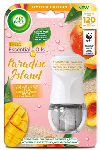 AIR WICK PARADISE ISLAND ODŚWIEŻACZ I WKŁAD