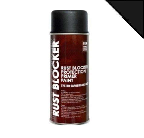 DECO COLOR RUST BLOCKER SPRAY 4w1 RAL 9005 PÓŁMAT.