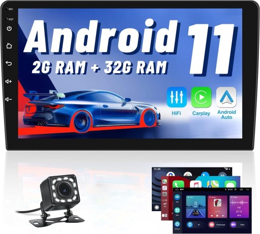 RADIO SAMOCHODOWE 2 DIN ANDROID 11 NAWIGACJA GPS
