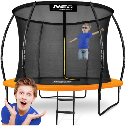 TRAMPOLINA OGRODOWA 312cm 10ft NEOSPORT model 2024