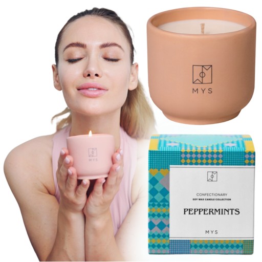 ZAPACHOWA ŚWIECA SOJOWA PEPPERMINTS MYS