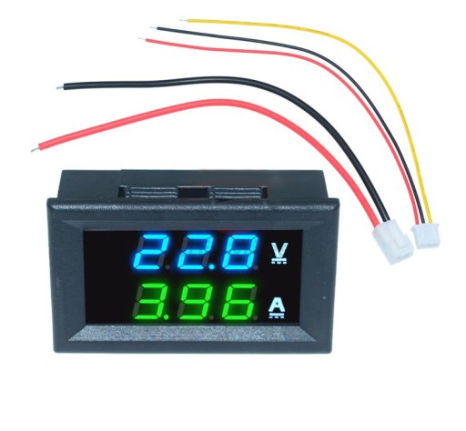 WOLTOMIERZ LED Z AMPEROMIERZEM BG
