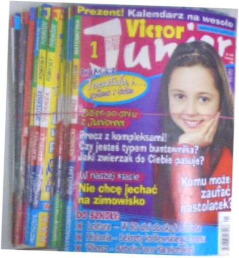 Victor Junior nr 1-4,6-15,17-22/2008