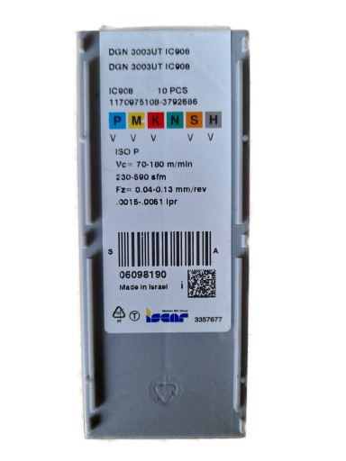 Przecinak DGN 3003UT IC908 ISCAR