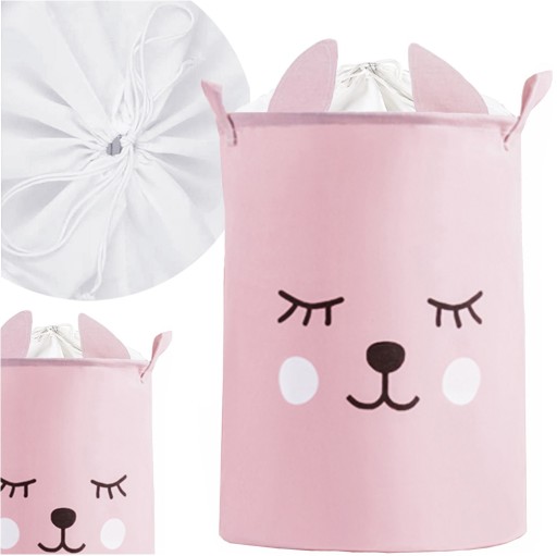 KOSZ NA ZABAWKI ZAMYKANY POJEMNIK ORGANIZER MIŚ PREMIUM XL 43l