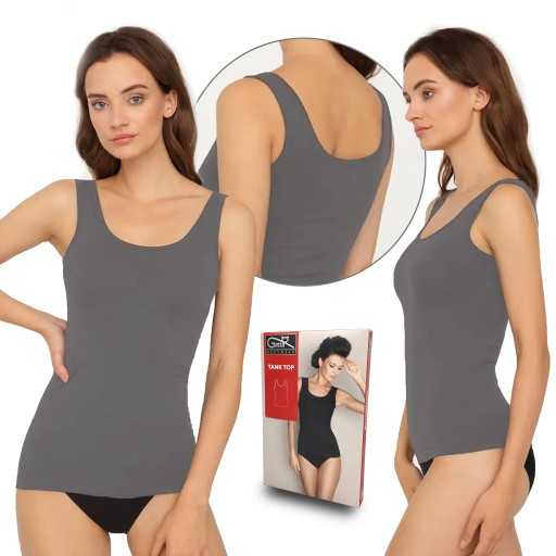 Koszulka na ramiączkach Gatta Tank Top, grigio, M