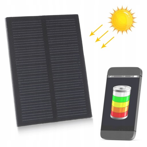 3 SZT. PANEL SOLARNY 5.5V POWERBANK ŁADOWARKA