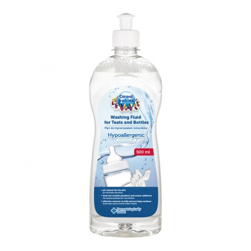 CANPOL PŁYN DO MYCIA SMOCZKÓW I BUTELEK 500 ML