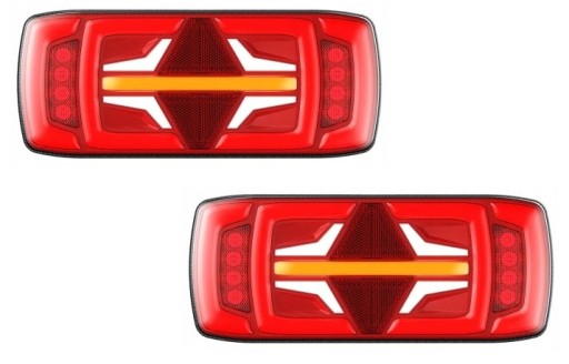 LAMPA TYLNA ZESPOLONA LED NEON IVECO KPL.