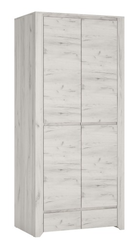Szafa 2D Angel Typ 20 - Dąb White Craft - Meble Wójcik