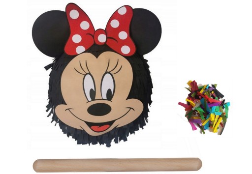 PINIATA Myszka Minnie 90 cm dodatki
