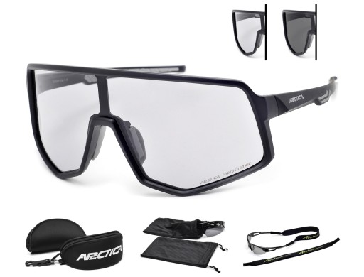 OKULARY FOTOCHROMOWE Z POLARYZACJĄ ARCTICA S-331FP (KAT. 1-3) NA ROWER