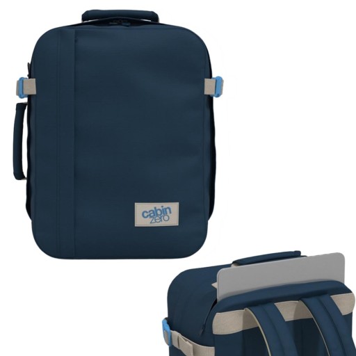 Plecak kabinowy na laptopa CABINZERO MINI TECH 28L Blue Gotto