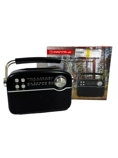 RADIO MANTA RDI916 SOLAR FM/AW/SW/BT