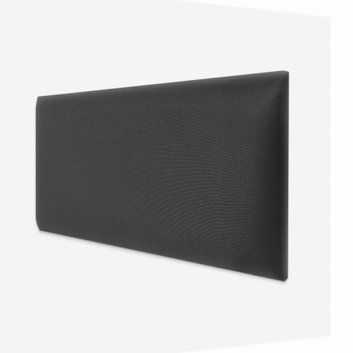 Panel Tapicerowany Grafitowy 100 x 20 cm