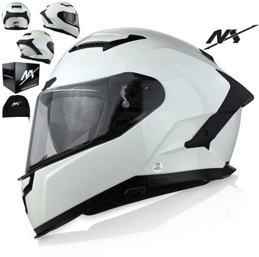 KASK MOTOCYKLOWY INTEGRALNY NX SPEED II r.M | INTERKOM READY | BLENDA