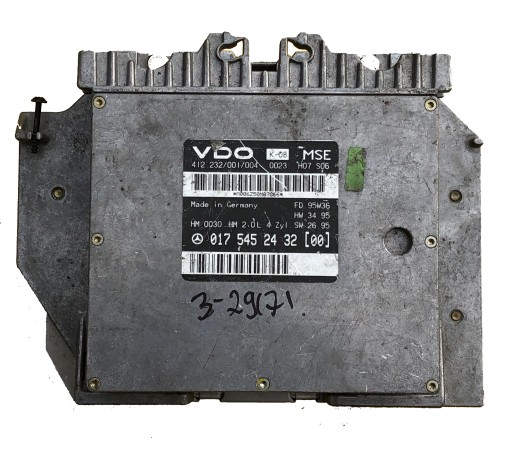 ECU MERCEDES W210 2.0 0175452432 DOPISZĘ