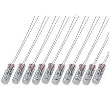 żarówka T3 3 mm 12V biała x 10