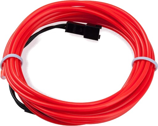 2M ŚWIATŁOWÓD EL WIRE LED TAŚMA PASEK AMBIENT