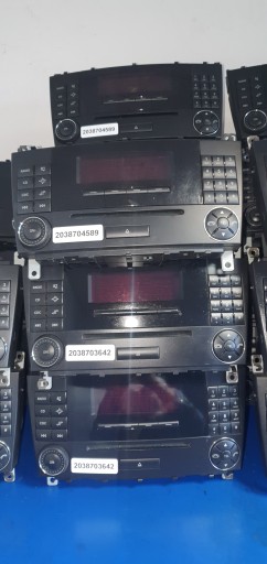 Radioodtwarzacz Mercedes W203 C-Klasa 2038704589