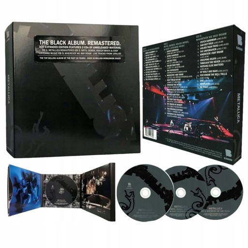 METALLICA: THE BLACK ALBUM (3CD)