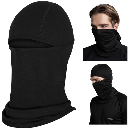 KOMINIARKA TERMOAKTYWNA WIELOFUKCYJNA NINJA 3w1 CIEPŁA ODDYCHAJĄCA SILVER+