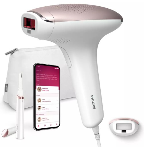 DEPILATOR PHILIPS LUMEA IPL 7000 BRI920 DO NÓG CIAŁA BIKINI Z ETUI + TRYMER