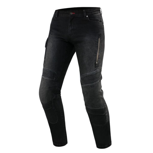 SPODNIE JEANS REBELHORN VANDAL DENIM BLACK W32L32