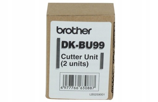 Nóż tnący Brother DK-BU99 do drukarek QL 2 sztuki